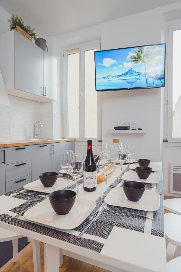 Magnifique T5 - Gare St Charles - 4 A 10 Personnes Leilighet Marseille Eksteriør bilde